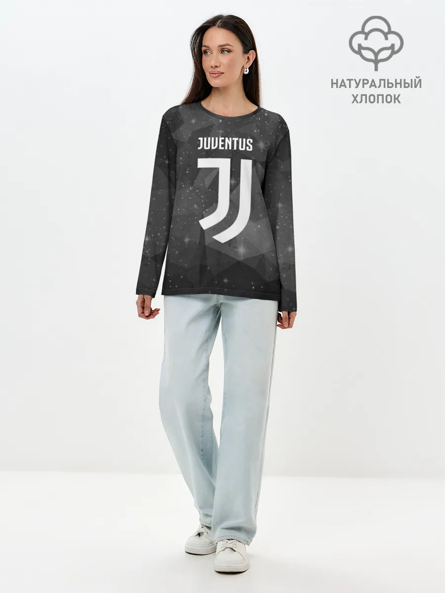 Лонгслив женский. Хлопок / Juventus Cosmos