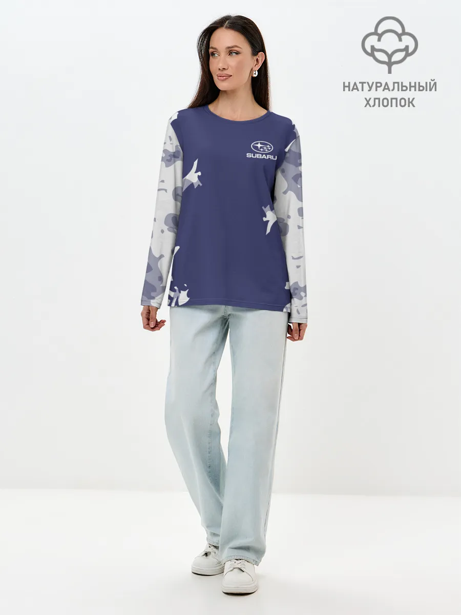 Лонгслив женский. Хлопок / SUBARU SPORT