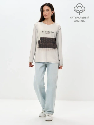 Лонгслив женский. Хлопок / The Cranberries