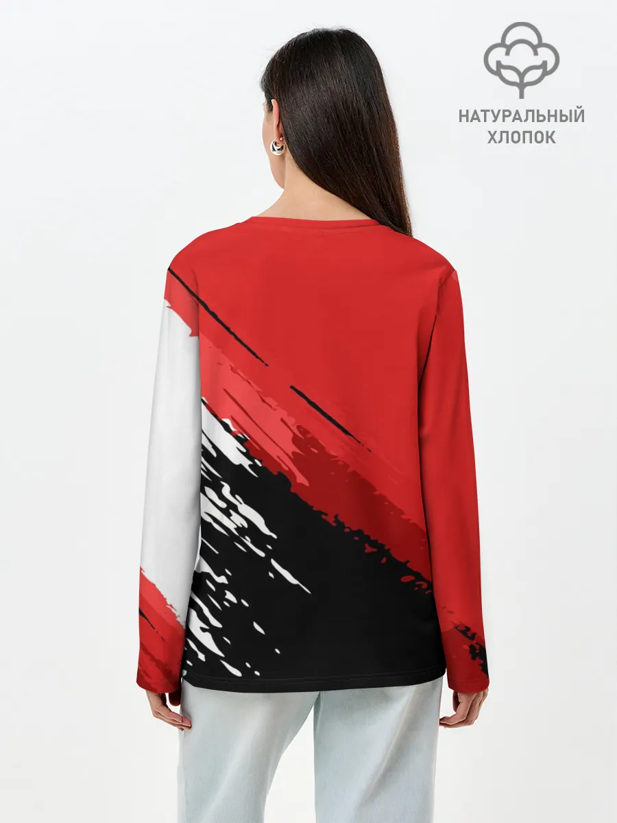 Лонгслив женский. Хлопок / Arsenal 2018 Original