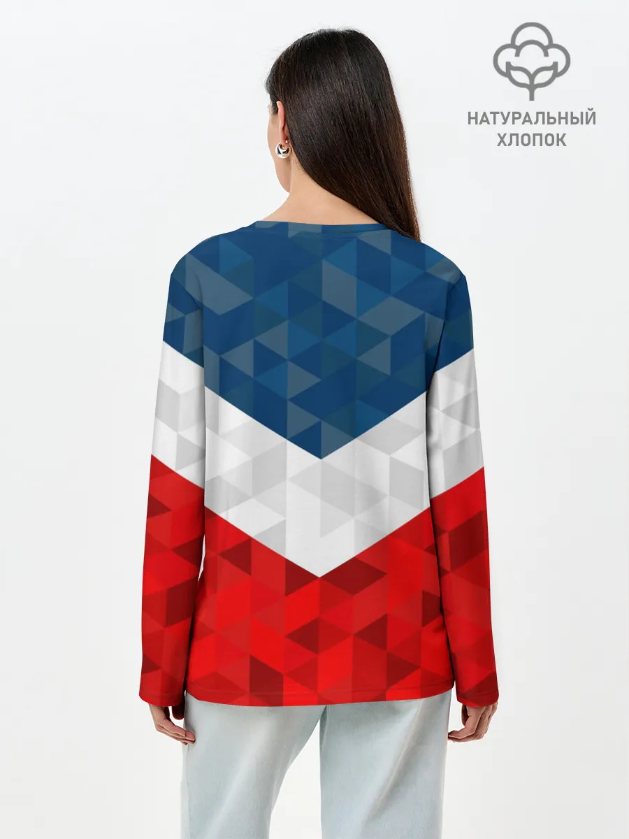 Лонгслив женский. Хлопок / Форма России