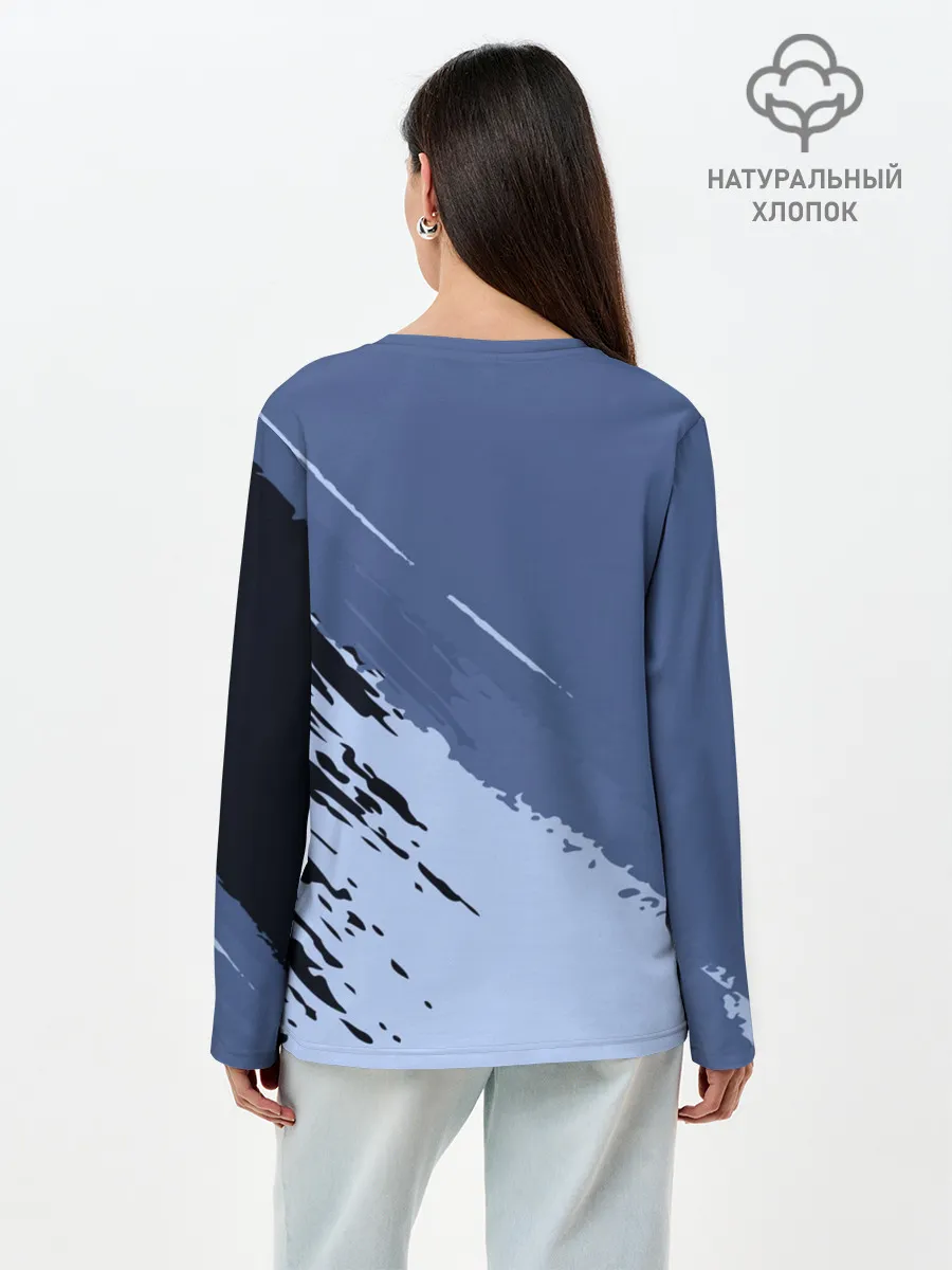 Лонгслив женский. Хлопок / FC Bayern Munchen style