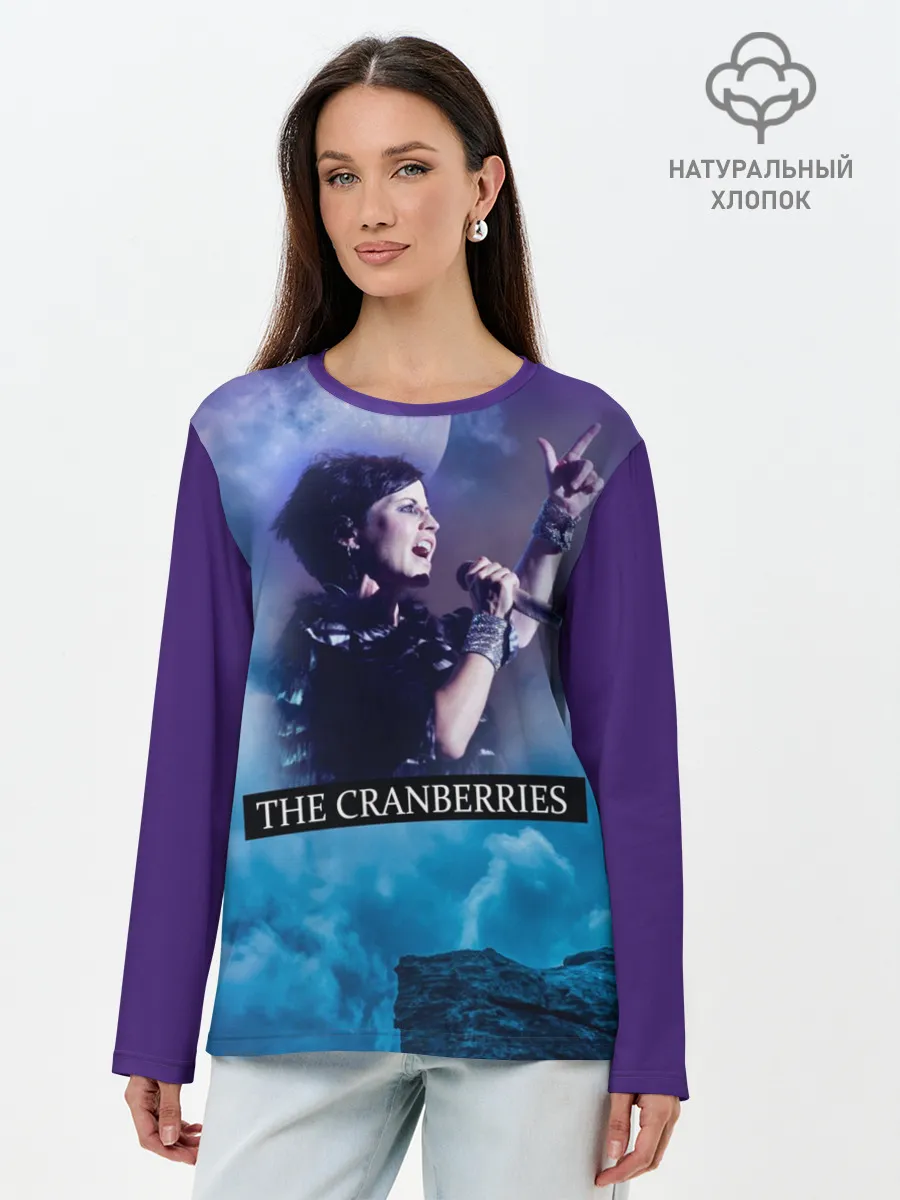 Лонгслив женский. Хлопок / The Cranberries