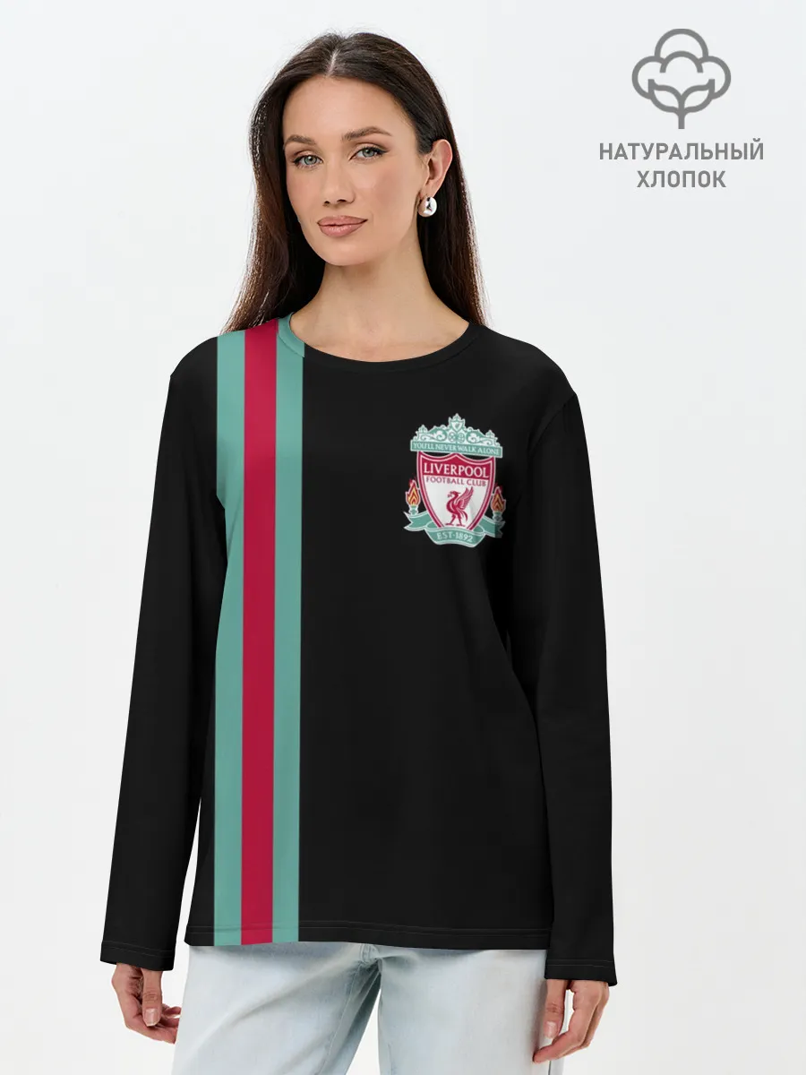 Лонгслив женский. Хлопок / Liverpool FC