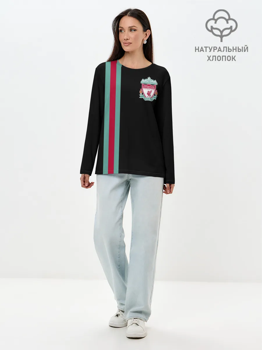 Лонгслив женский. Хлопок / Liverpool FC