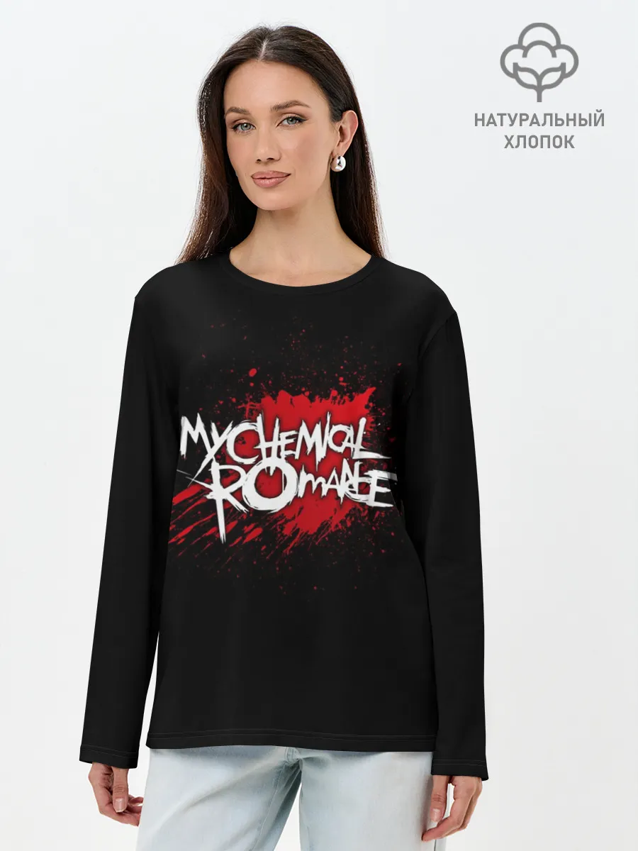 Лонгслив женский. Хлопок / My Chemical Romance