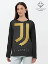 Лонгслив женский. Хлопок / Juventus Gold Edition