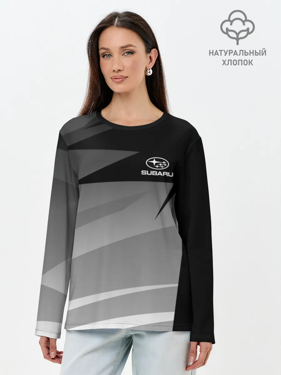 Лонгслив женский. Хлопок / SUBARU SPORT