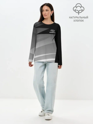 Лонгслив женский. Хлопок / SUBARU SPORT