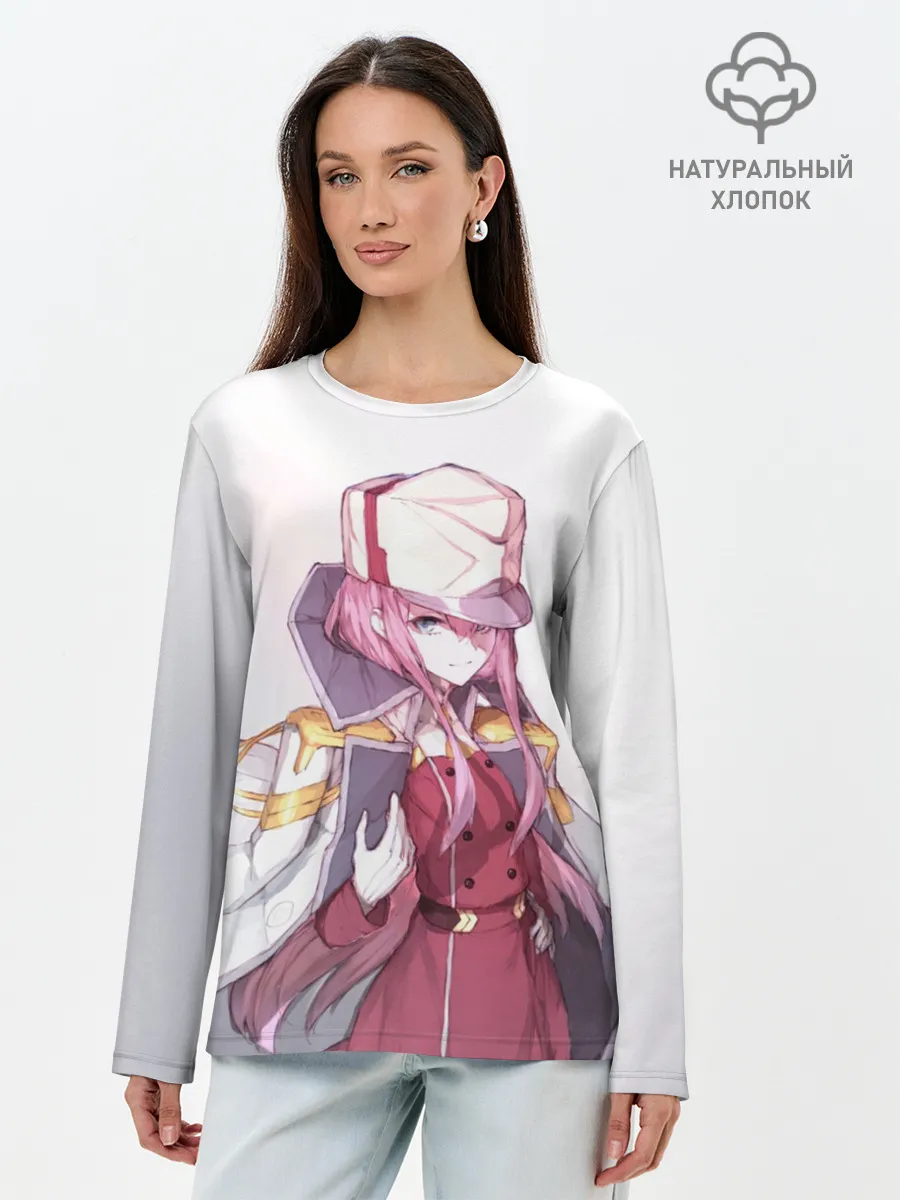Лонгслив женский. Хлопок / Милый во Франкcе