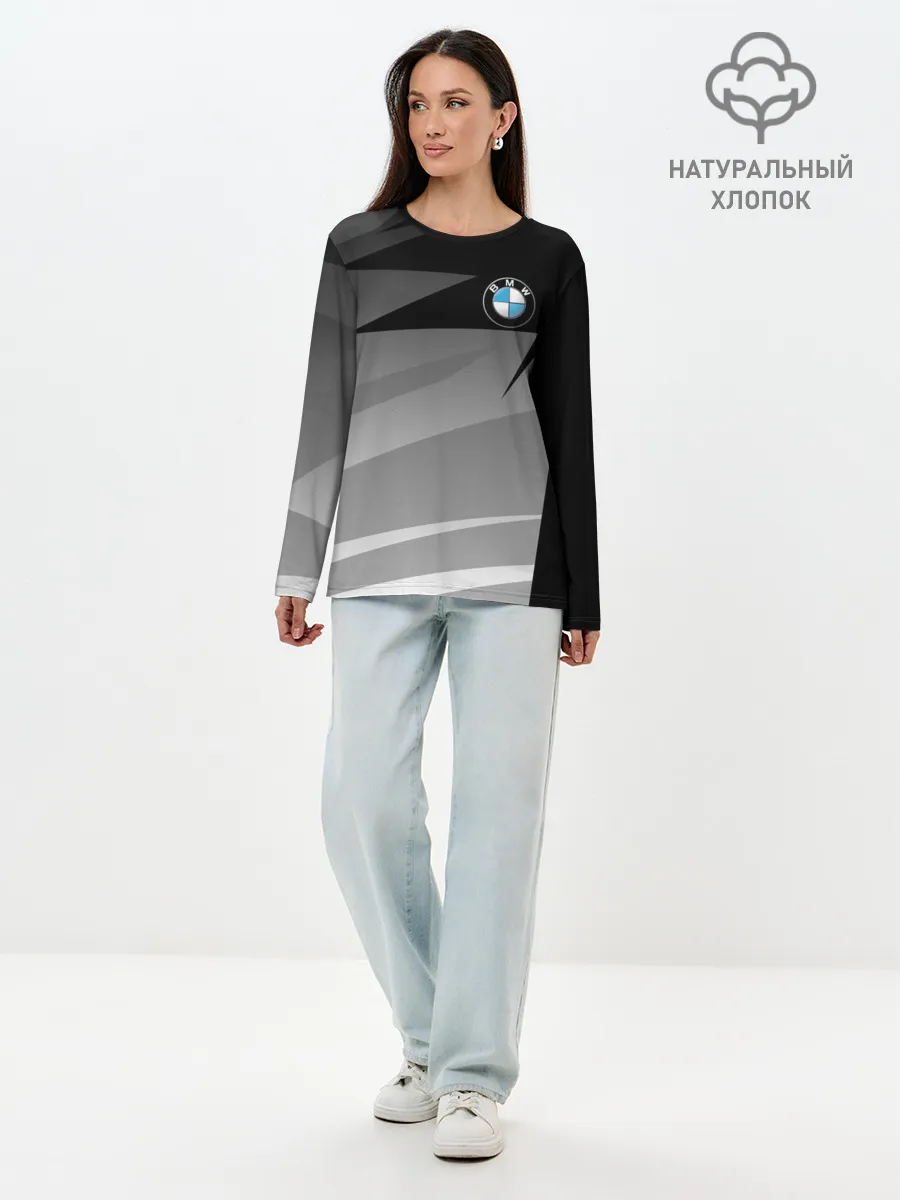 Лонгслив женский. Хлопок / BMW 2018 SPORT
