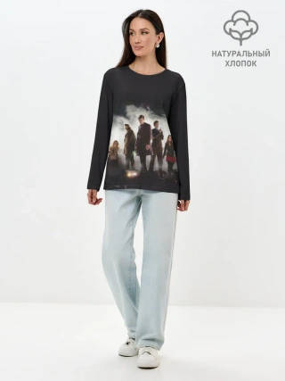 Лонгслив женский. Хлопок / Doctor Who