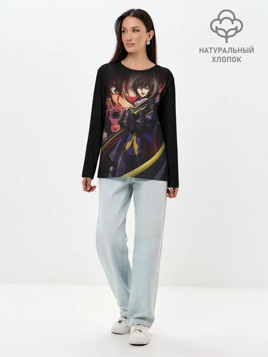 Лонгслив женский. Хлопок / Code Geass_8