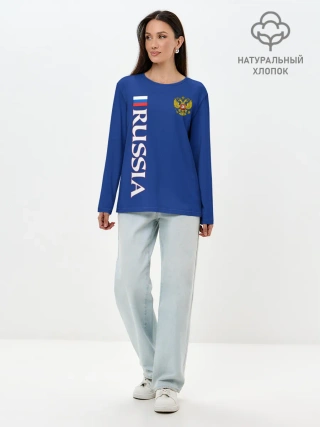 Лонгслив женский. Хлопок / Россия