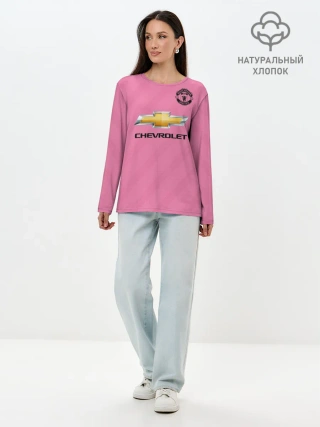 Лонгслив женский. Хлопок / Погба Форма Новая Third 18/19
