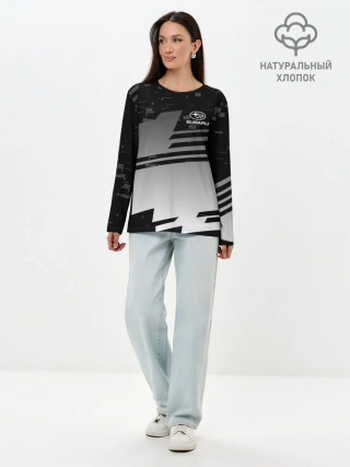 Лонгслив женский. Хлопок / SUBARU SPORT