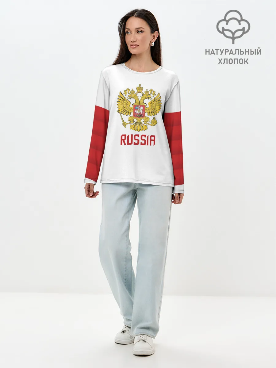 Лонгслив женский. Хлопок / Kovalchuk Olympic 2018 #2