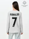 Лонгслив женский. Хлопок / Криштиану Роналду Форма 18/19