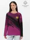 Лонгслив женский. Хлопок / Barcelona sport