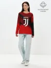 Лонгслив женский. Хлопок / JUVENTUS SPORT RED