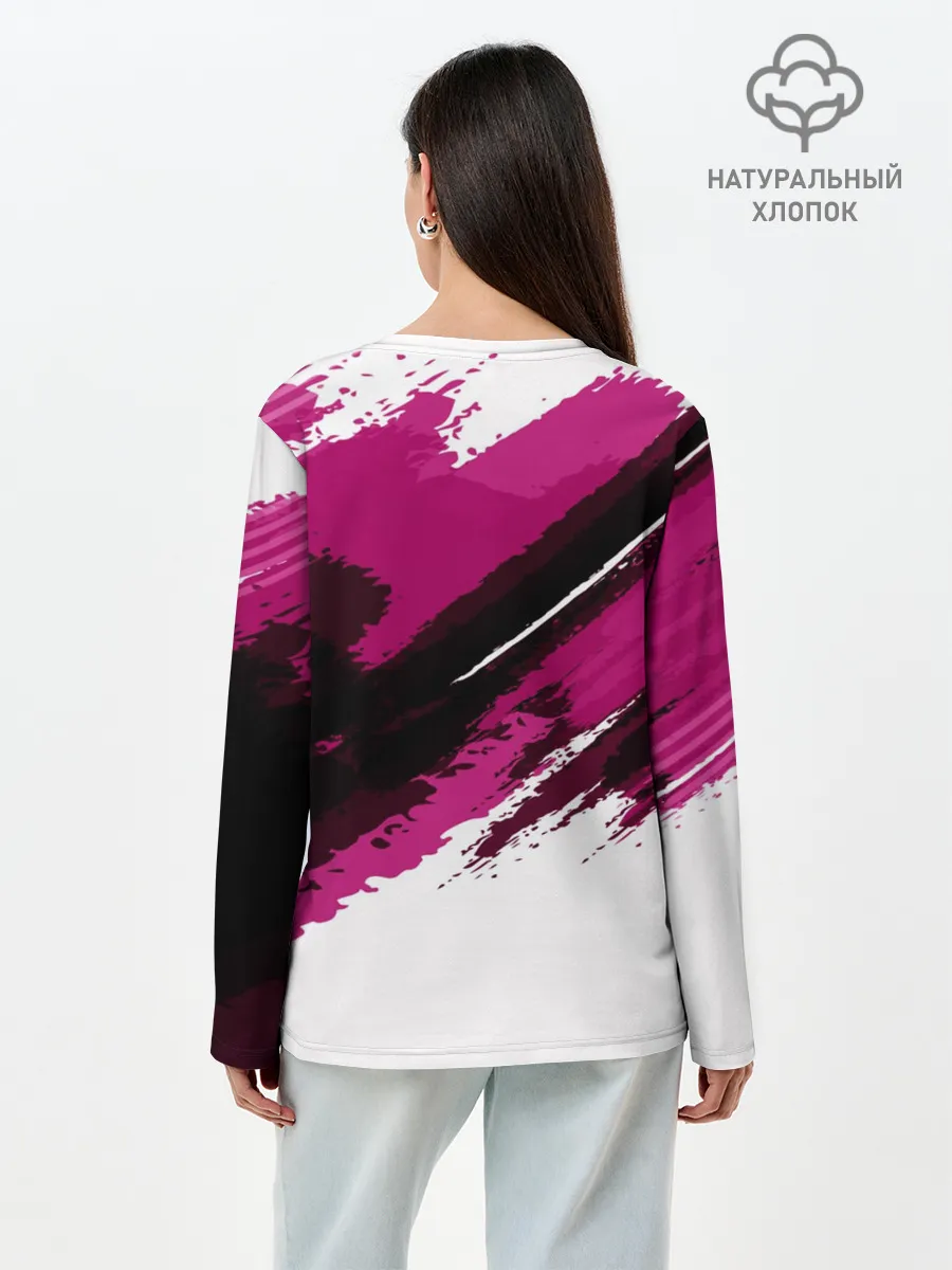 Лонгслив женский. Хлопок / FC Barcelona Original 2018