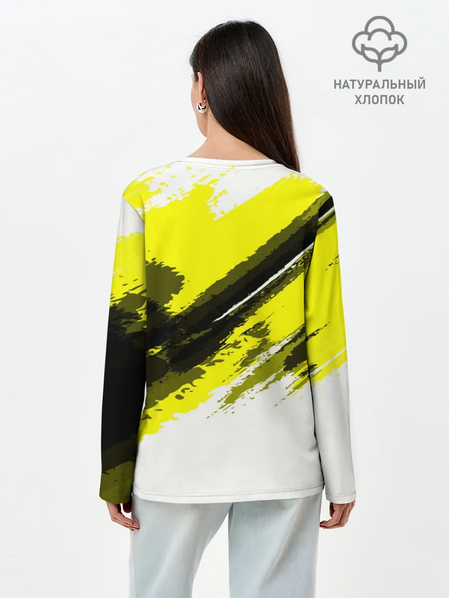 Лонгслив женский. Хлопок / FC Borussia Original 2018