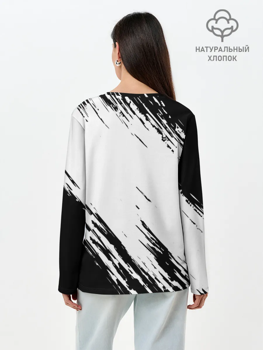 Лонгслив женский. Хлопок / JUVENTUS SPORT