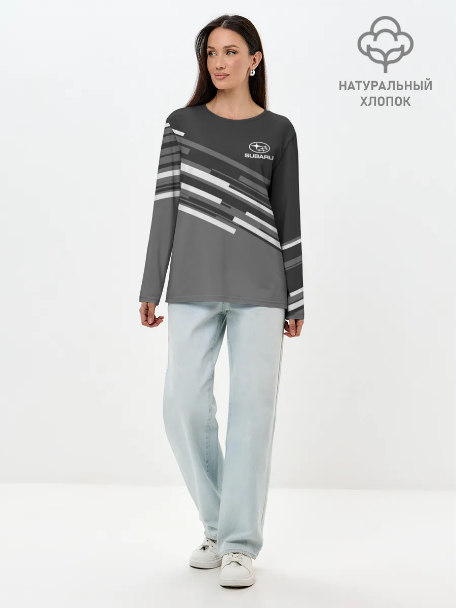 Лонгслив женский. Хлопок / SUBARU SPORT