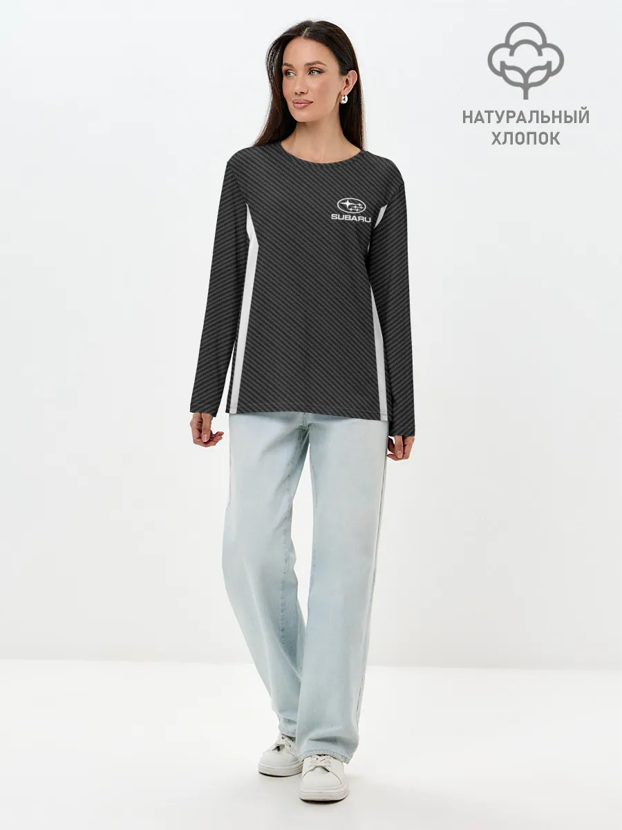 Лонгслив женский. Хлопок / SUBARU SPORT