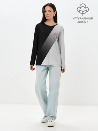 Лонгслив женский. Хлопок / TOYOTA | ТОЙОТА ELITE