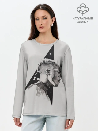 Лонгслив женский. Хлопок / XXXtentacion