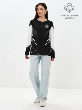 Лонгслив женский. Хлопок / BAYERN MUNCHEN 2018 SPORT