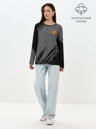 Лонгслив женский. Хлопок / F.C.M.U 2018 Original