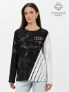 Лонгслив женский. Хлопок / AUDI SPORT