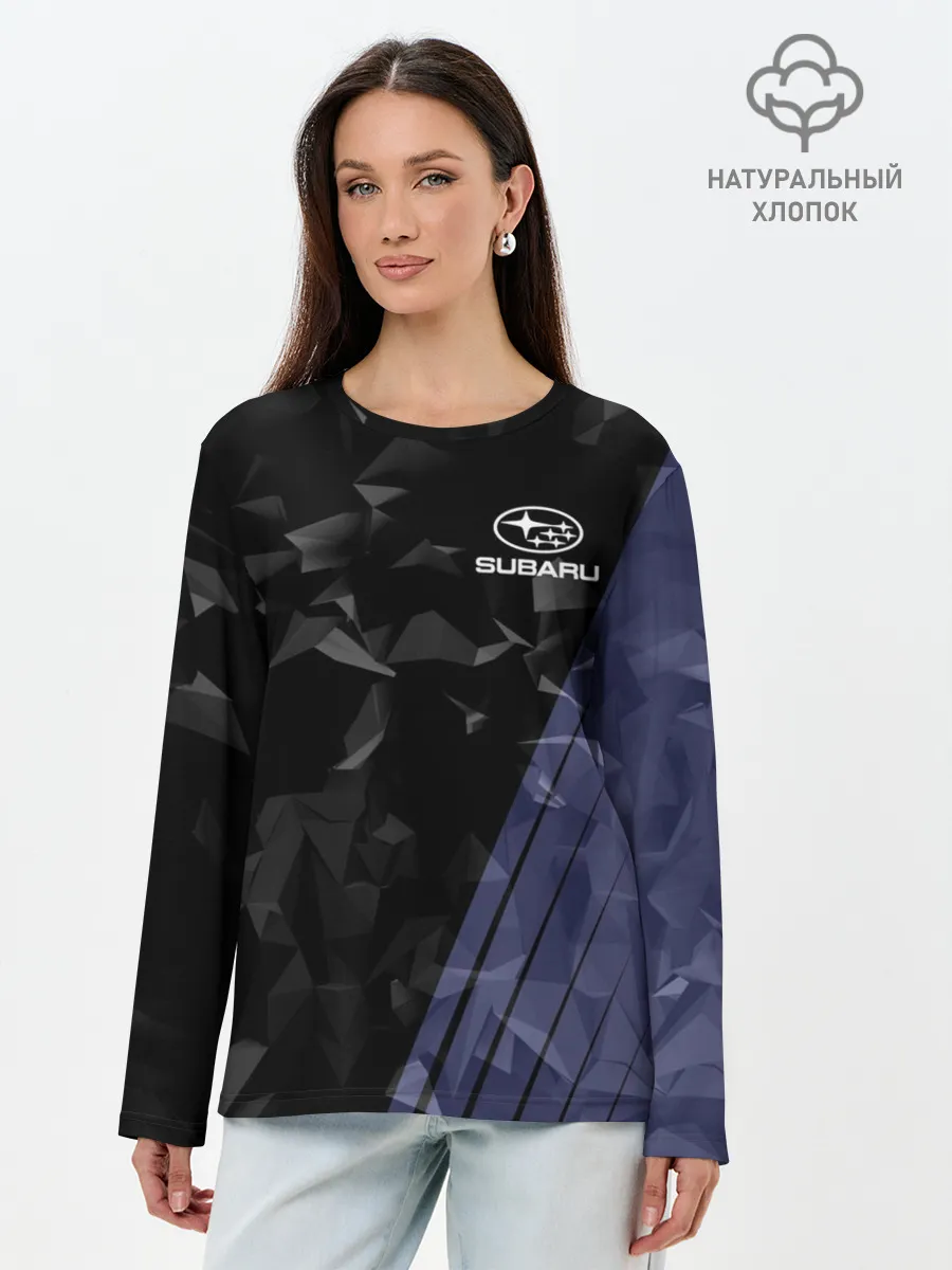 Лонгслив женский. Хлопок / SUBARU SPORT