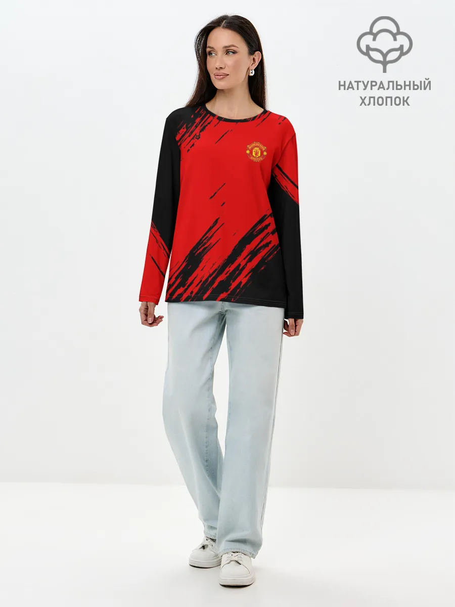 Лонгслив женский. Хлопок / F.C.M.U 2018 Original