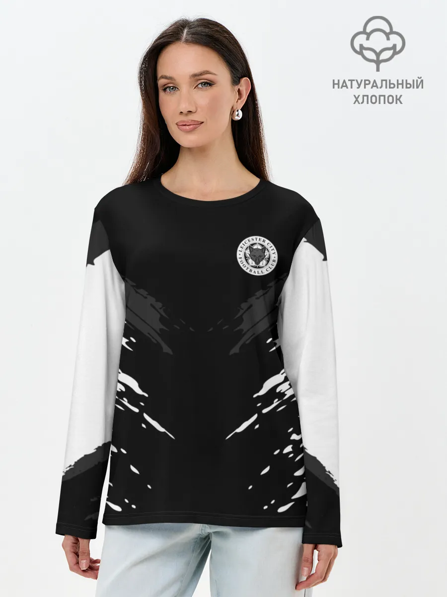 Лонгслив женский. Хлопок / LEICESTER CITY 2018 SPORT