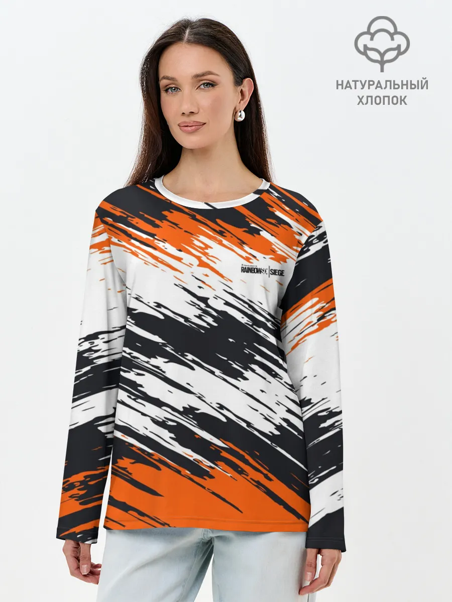 Лонгслив женский. Хлопок / Rainbow Six Siege