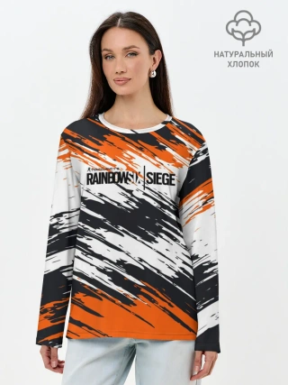 Лонгслив женский. Хлопок / Rainbow Six Siege