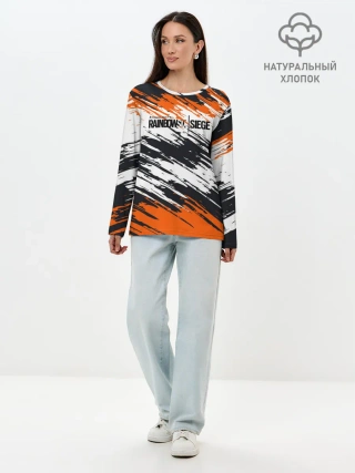 Лонгслив женский. Хлопок / Rainbow Six Siege