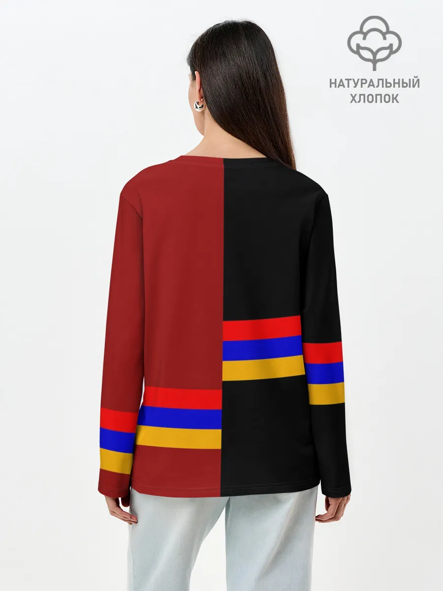 Лонгслив женский. Хлопок / ARMENIA