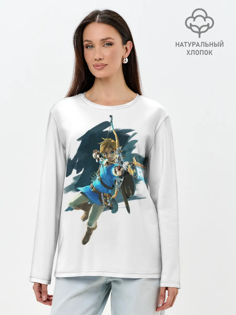 Лонгслив женский. Хлопок / The Legend of Zelda