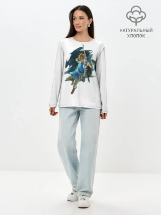 Лонгслив женский. Хлопок / The Legend of Zelda