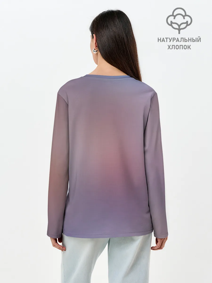 Лонгслив женский. Хлопок / Touhou