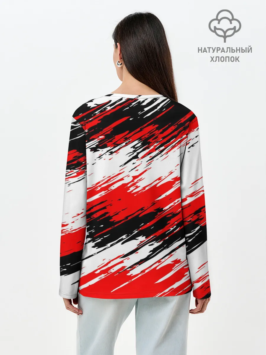 Лонгслив женский. Хлопок / Mass Effect