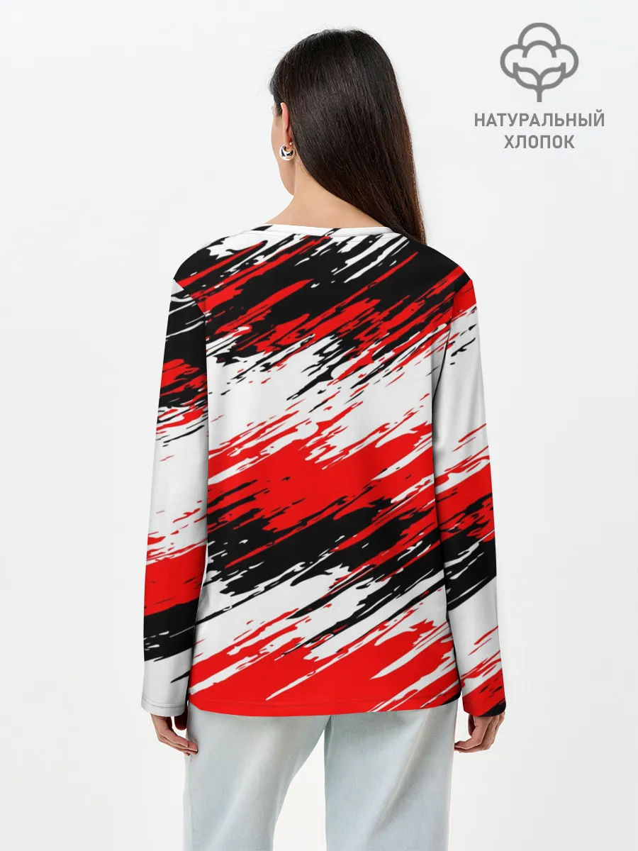 Лонгслив женский. Хлопок / Mass Effect