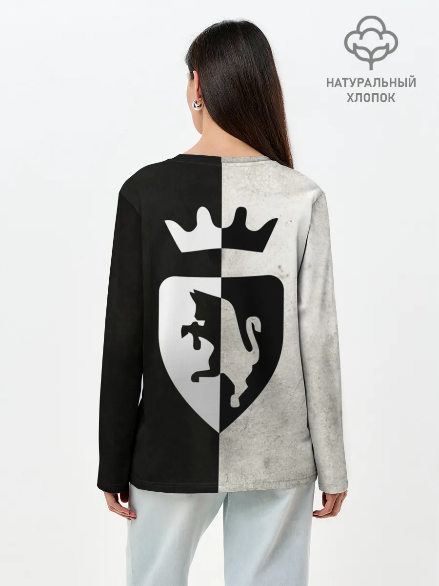 Лонгслив женский. Хлопок / Juventus FC