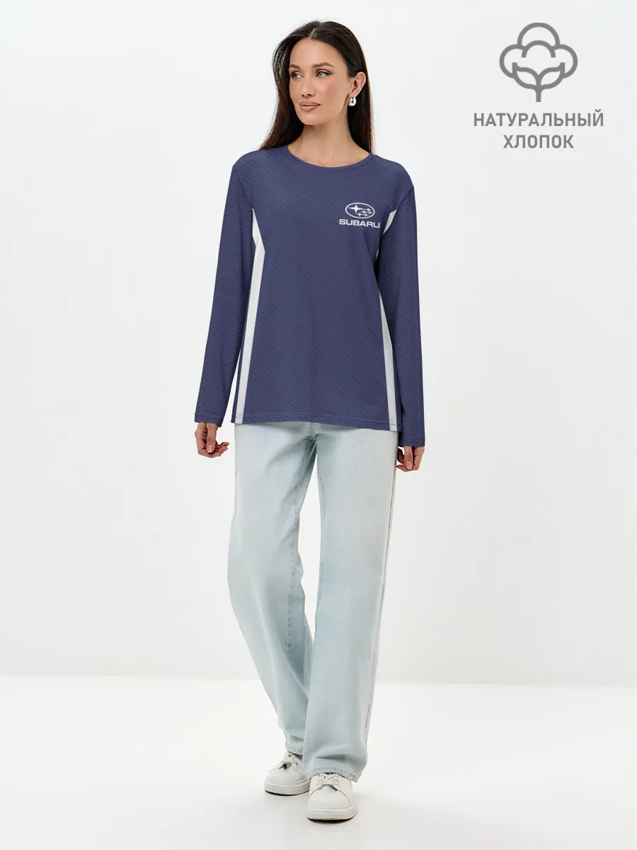 Лонгслив женский. Хлопок / SUBARU SPORT