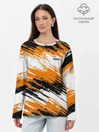 Лонгслив женский. Хлопок / Resident Evil