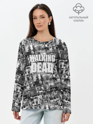 Лонгслив женский. Хлопок / The Walking Dead